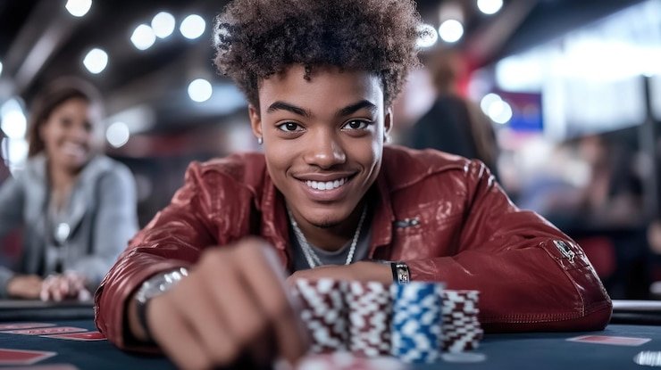 Player enjoying live casino table games on the 1226 platform from the Philippines